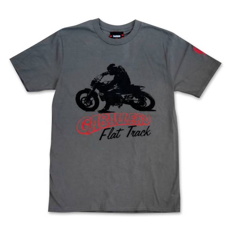 411542XL-T-Shirt-CABALLERO-Flat-Track-Gr.-XL
