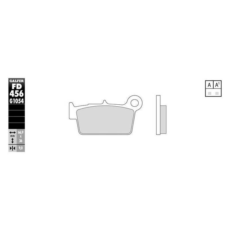 784567-FD456-Bremsbelaege-Galfer-Sinter-Offroad