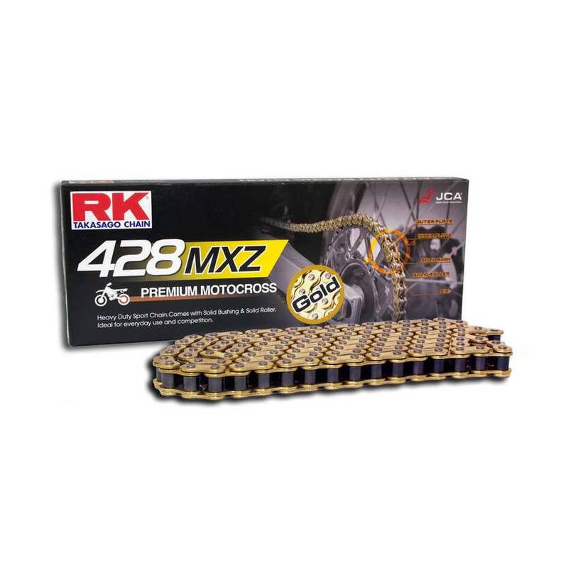880061-Kette-RK-428MXZ-146-Motocross-gold-gold