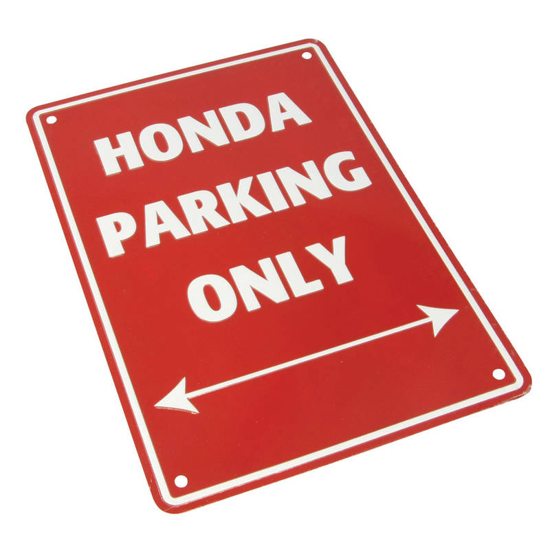 001777_SIG019_PARKING-SIGN-HONDA-PARKING-ONLY