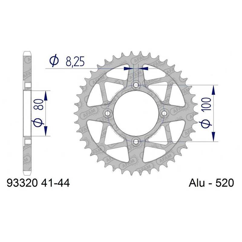 872158-Zahnkranz-AFAM-Alu-52043Z