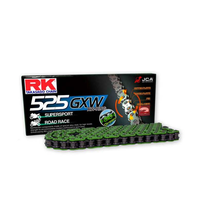 880277-Kette-RK-525GXW-124-verstarkt-MM-grun